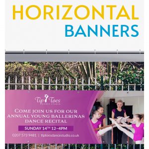 PVC BANNERS - 440gsm - Hemmed with Eyelets