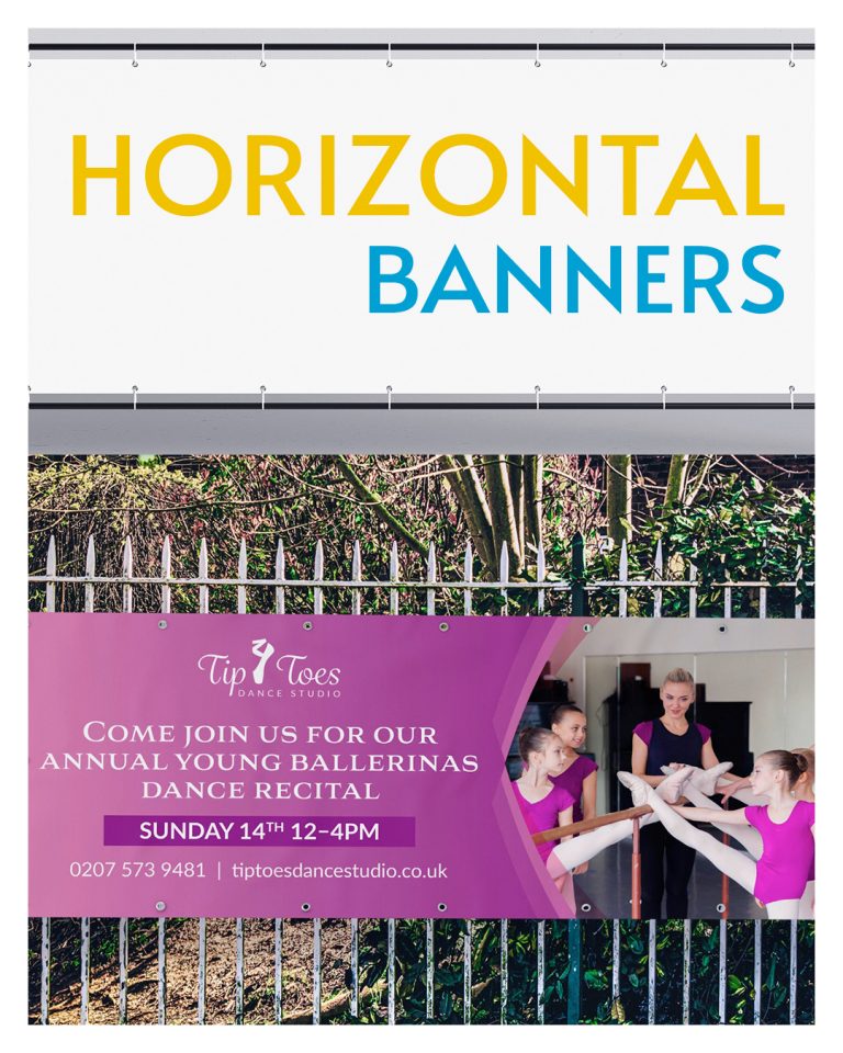 PVC BANNERS - 440gsm - Hemmed with Eyelets